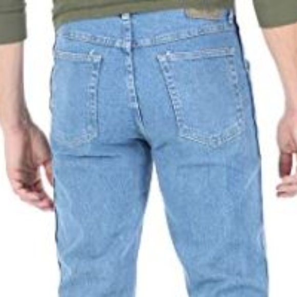 Wrangler Authentic Stonewashed Relaxed Fit Jeans  Size 36 x 30 - Picture 12 of 12